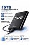 SSD Solid State Drive 16TB, External Hard Drive USB 3.0, Portable, Ultra Fast Data Transfer, Plug and Play - 2