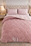 "Pillowcase with Gift" Double-Sided 195X215 Welsoft Quilt Powder - 3