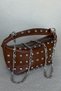 Aui̇sse Staple Detailed Hand and Shoulder Women's Bag