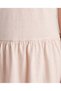 Senior Girls Peach Printed Dress - 6