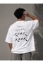 Palestine Themed Oversize Unisex T-Shirt – Streetwear T-Shirt with Arabic Text Print - 2