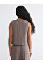 Nevavm V-Neck Linen Blend Women's Classic Vest with a Difference - 6