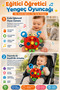 Intelligence Developer Crab-Shaped Sensory Activity Toy Observation and Skill Development Educational Toy - 2