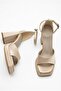 Women's Special Design Single Strap Platform Heeled Evening Dress Shoes, Wedding Dress Shoes (10 cm Heel) - 7