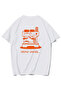 Unisex Oversize Energy Loading T-Shirt (White)
