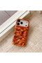 iPhone 16 Pro Max (6.9 Inch) Compatible Wavy Wrinkled Detailed 3D Surface Bright Colored Summer Lux Case - 6