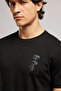Mariano Men's Regular Fit 100% Cotton Printed Crew Neck T-Shirt Black - 4