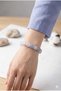 Women's Bracelet Pink Quartz Natural Stone Roleks Bracelet
