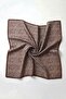 Soft Scarf Lina Flora Brown 90X90 - 4