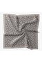 Soft Scarf Leaf Pattern Smoked 90X90 - 5
