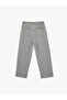 Comfortable Fit, Pockets, Elastic Waist, Wide Leg Sports Sweatpants - 3