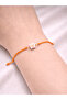Taurus Orange Rope Adjustable Zodiac Bracelet - 2