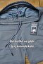 Women's Gray Button Model Pocketed Bel Elastic Drawstring Combed Cotton Comfortable Above Knee Shorts 26Ksrth333 - 5