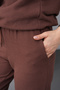 Women's Comfortable Fit Zippered Cotton Sweat Pants Set - 8
