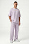 Men's Summer Short Sleeve Oversize Two Thread Tracksuit Set