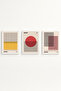 White Wooden Framed 3-Piece Modern Painting Huhu250