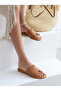 Eliza Tan Genuine Leather Women's Slippers