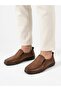 Men's Tan Genuine Leather Orthopedic Sole Summer Shoes