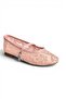 Y726864006 Pink Lace Women's Ballerinas - 5