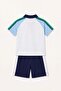 Printed Short Sleeve T-Shirt Shorts 2-Piece Pique Set Baby Boy H4124A526Hs - 5