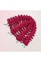 Knitted Bohemian Starfish Detailed Mesh Bandana, Beanie, Hat - 2
