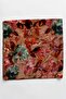 Women's Mink Orange Floral Patterned Organic Cotton Soft Scarf - 2