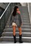 Women's Summer Oversize Asymmetric Loose Light Transparent Knitted Cape Poncho - 5