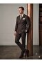 Mcr Men's Slim Fit Striped Double Breasted Suit 45426 - 3