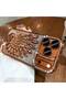 Luxury Electroplated 3D Rhinestone Peacock Gradient Glitter Protective Phone Case, Shockproof, Compatible with iPhone 17 Pro Max, - 4