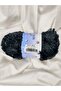 Puffy Işıltı Black-Silver Hand Knitting Yarn 100Gr. 100 Meters. (1 Piece) - Color: 1735S - 2