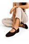 Women's Elegant, Mesh Detailed, Stylish, Comfortable, Casual Ballerinas - 7