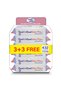 Baby Wipes 72’s (Pack of 6) - Alcohol Free,Paraben Free,Vitamin E,Aloe Vera,Ultra Soft & Gentle for Sensitive & Delicate Skin - 432 Wipes