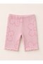 Floral Patterned Tunic & Leggings Set for Baby Girls and Children, 100% Cotton, Stretchy Set (12 Months-6 Years) - 4