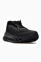 Lightweight Lace-Up Comfortable Casual Sports Shoes Unisex Black Sneaker - 3