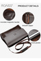 Men Stylish Crossbody Bag, Multi-compartment Large Capacity Messenger Bag for Men, Versatile Shoulde - 4