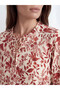 Quality Pieces from Çelebi Store Tie-Down Collar Embroidered Blouse - 3