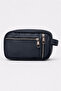 Men's Black Large Size Portfolio & Clutch & Shaving Handbag - 5