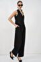 Women's Vest Pants Double Suit 30091 - Black - 2