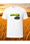 John Deere Tractor Printed Crew Neck T-Shirt -Tm2074 - 3