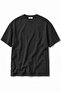 Basic Style Unisex Waffle Kumaş Basic Tişört T-Shirt - 4