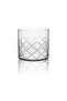 Old Fashioned Diamond Whiskey Glass - 370 ml - Set of 6 |   Slovak Workmanship, European Production - 2