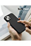 Black Silicone Case for iPhone 14, 3-Layer Liquid Silicon Soft Touch Protective Cover for iPhone 6.1" | FLARE GADGETS - 8