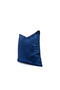 Navy Blue Velvet Cushion Cover Textured Decorative Stylish Modern Design - 4