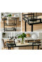 Stylish Metal Serving Trolley - 3-Tier Rolling Cart for Kitchen, Dining, and Entertaini - 7