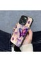 حافظة هاتف متوافقة مع iPhone 17 مصنوعة من السيليكون بحافة صلبة وخلفية صلبة بنمط الفراشة - 4