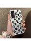 Samsung Galaxy A25 Compatible Silicone Edge Hard Back Case Couple Phone Case Brand Patterned