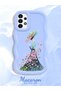 Samsung Galaxy A13 4g Compatible Case Camera Protector Blue Silicone Couple Phone Case Girl Pattern - 2