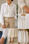 1 Meter, Width 2 Cm, Quality Cotton, Heart Pattern, Sleeve, Collar Edge, Ribbon for Dress, Shirt, Skirt - 4