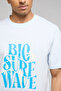 Printed T-Shirt with Crew Neck and Short Sleeves - 6