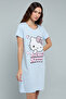 Hello Kitty Nightdress with Crew Neck and Short Sleeves - 5